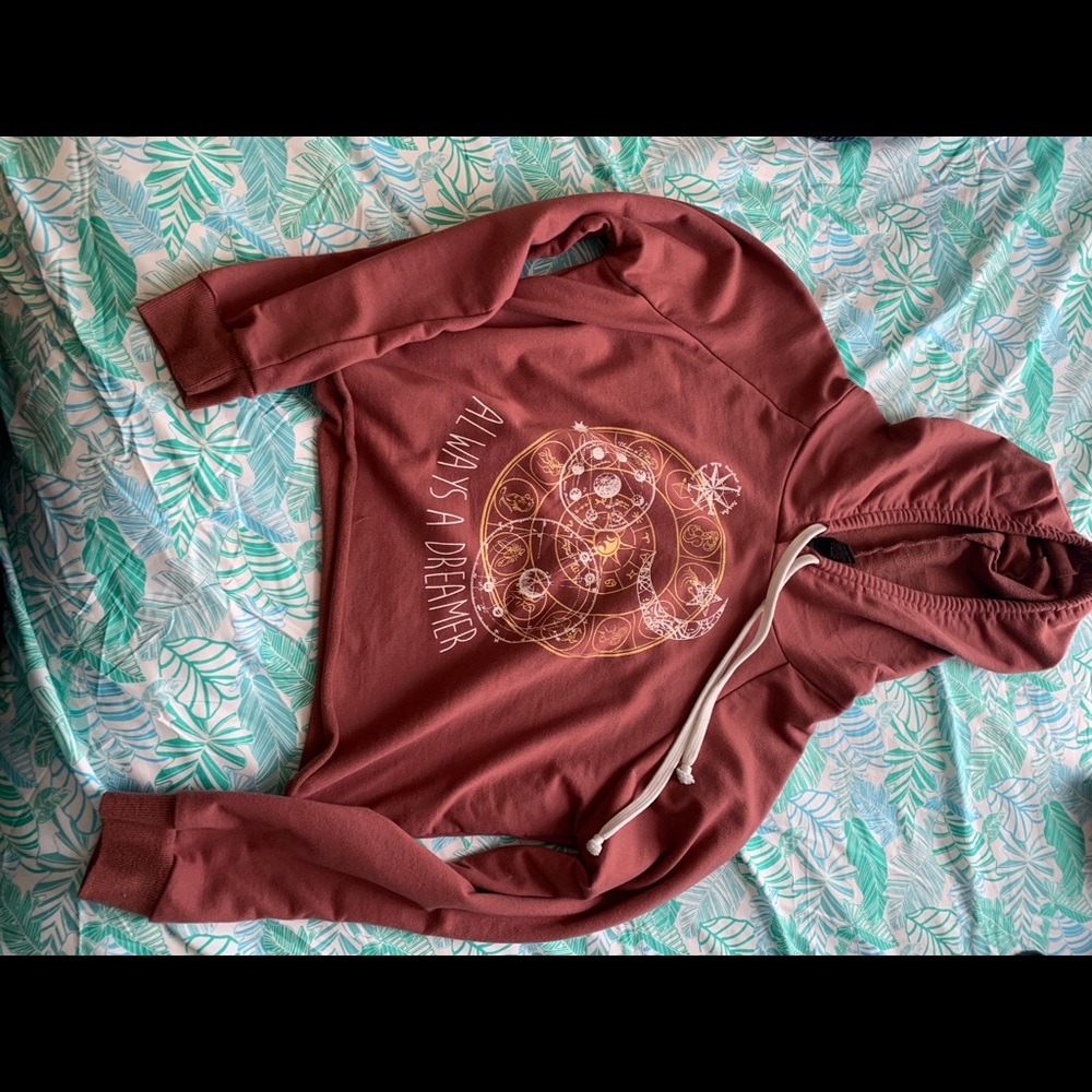 Crop top hoodie !